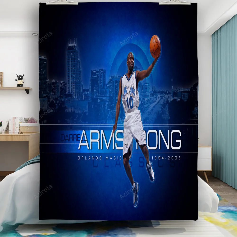 Orlando Magic Darrell Armstrong1 Gift For Fan 3D Full Printing Quilt