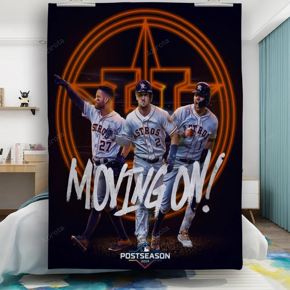 Houston Astros Team Moving On Gift For Fan 3D Full Printing Quilt