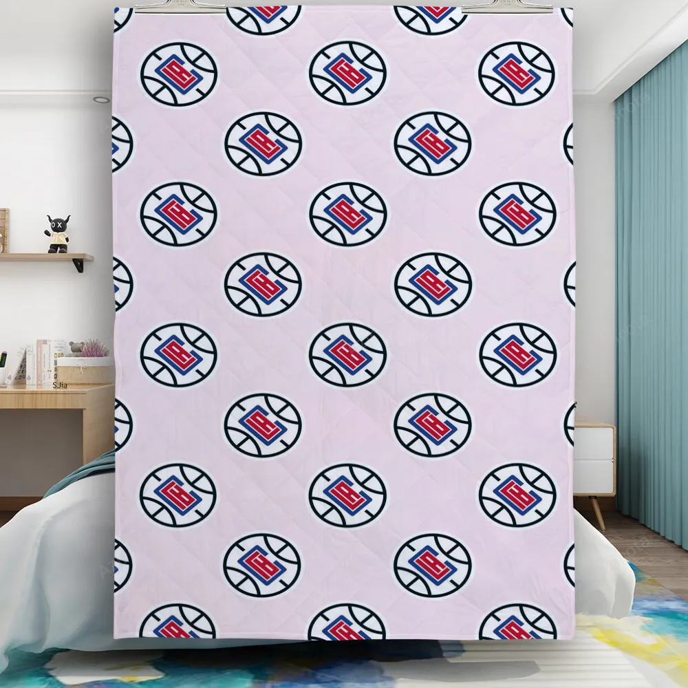 Los Angeles Clippers Logo5 Gift For Fan 3D Full Printing Quilt
