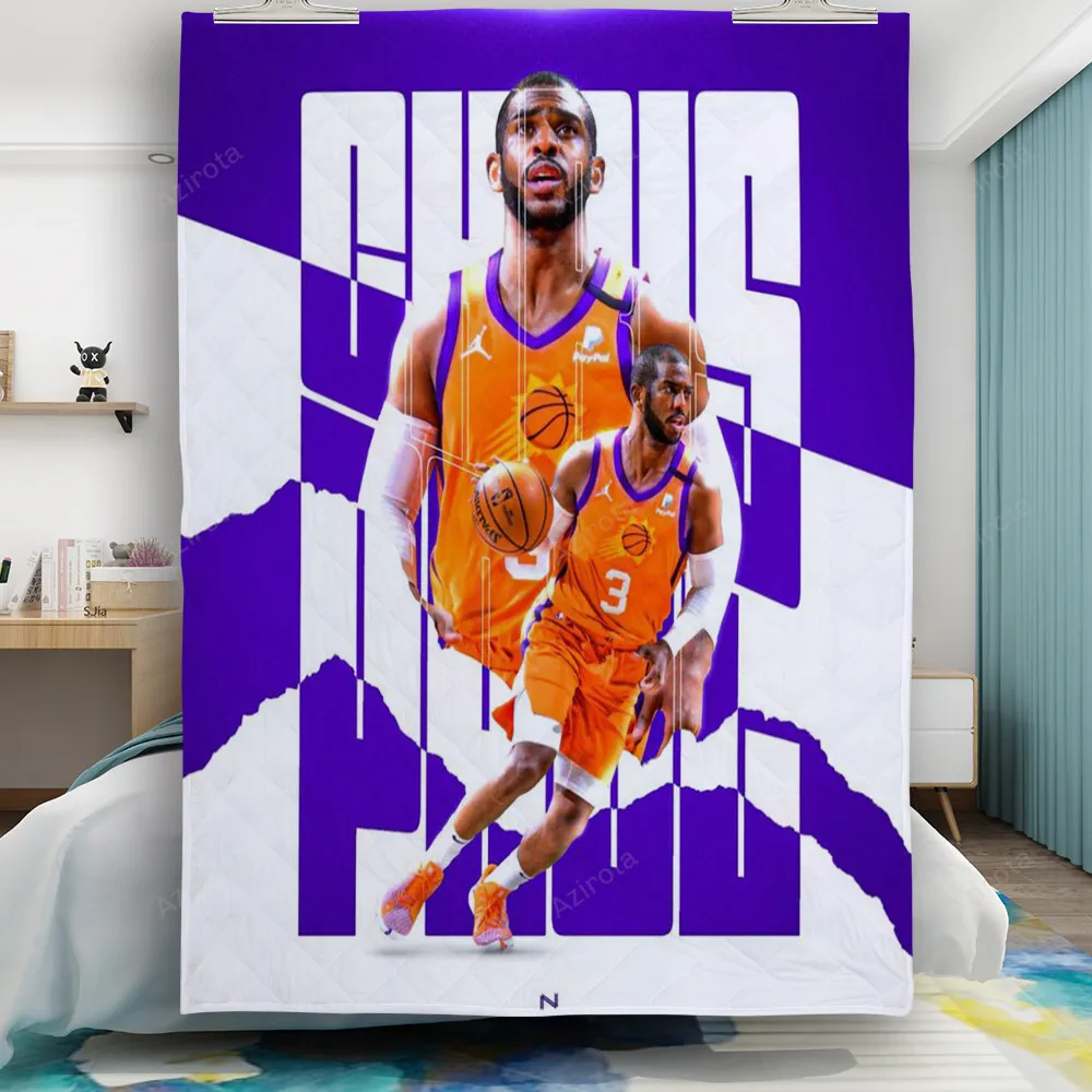 Phoenix Suns Chris Paul v7 Gift For Fan 3D Full Printing Quilt