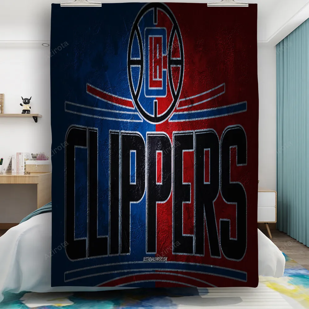 Los Angeles Clippers Stone Gift For Fan 3D Full Printing Quilt