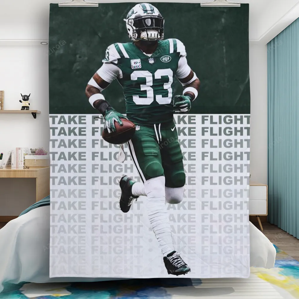 New York Jets Jamal Adams1 Gift For Fan 3D Full Printing Quilt