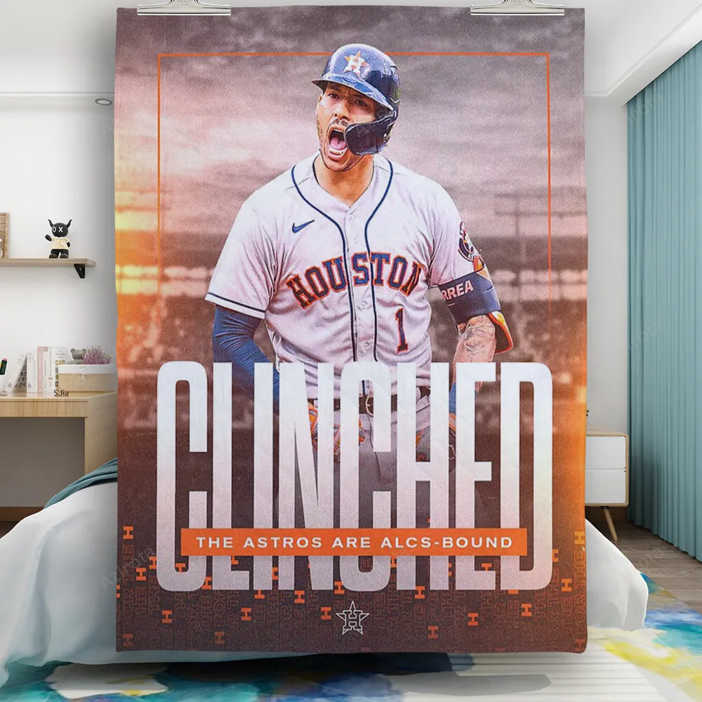 Houston Astros Carlos Correa 1 Gift For Fan 3D Full Printing Quilt