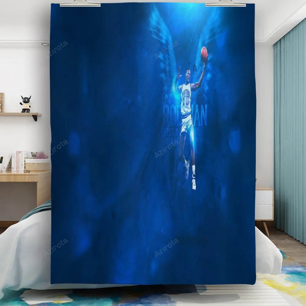 Detroit Pistons Dennis Rodman1 Gift For Fan 3D Full Printing Quilt