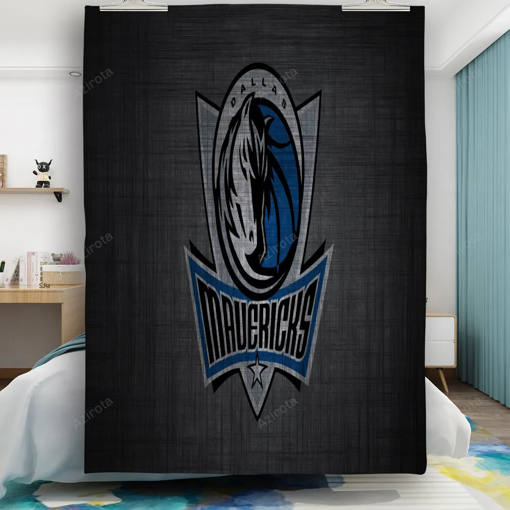 Dallas Mavericks Logo Art 11 Gift For Fan 3D Full Printing Quilt