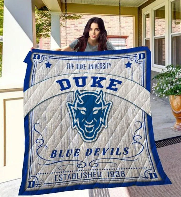 1838 Depaul Blue Demons Collection 3D Full Printing Quilt