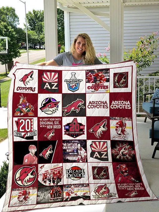 Arizona Coyotes 3D Full Printing Quilt 01 9140