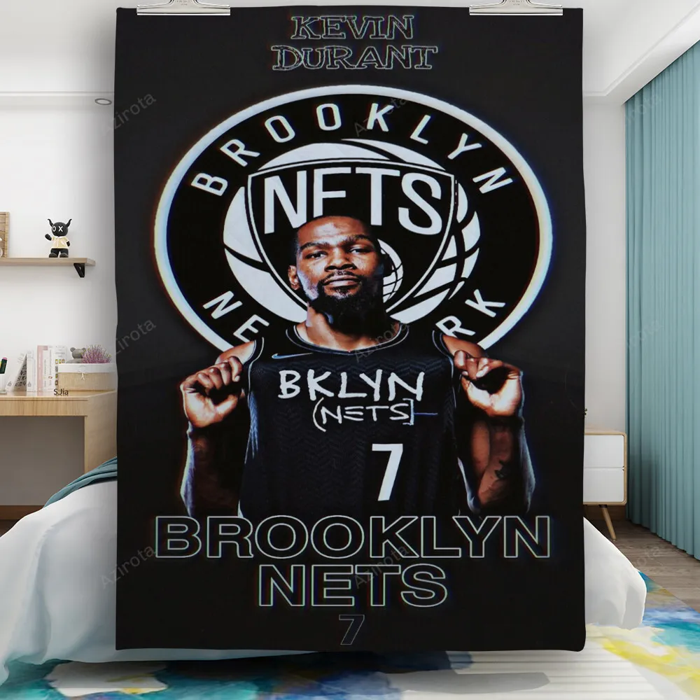 Brooklyn Nets Kevin Durant1 Gift For Fan 3D Full Printing Quilt