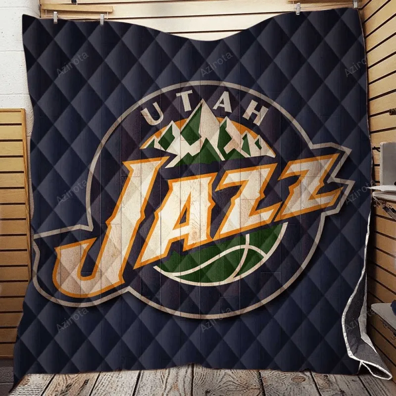 Awarded Basketball Team Utah Jazz 3D Full Printing Quilt