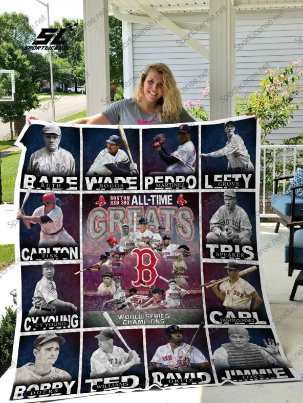 Boston All time Great Boston Red Sox Collected 3D Full Printing Quilt