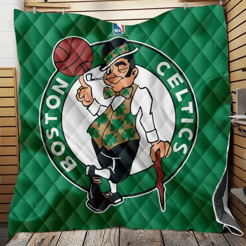 Boston Celtics Basketball Club 3D Full Printing Quilt v1