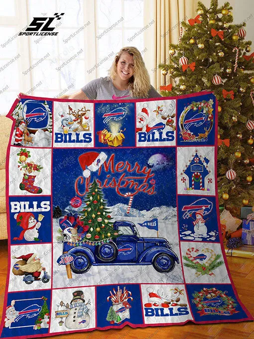 Bl Buffalo Bills Christmas Truck 3D Full Printing Quilt 5689