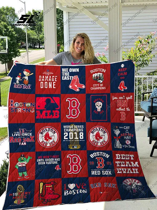 Boston Red Sox 3D Full Printing Quilt DUP 8405