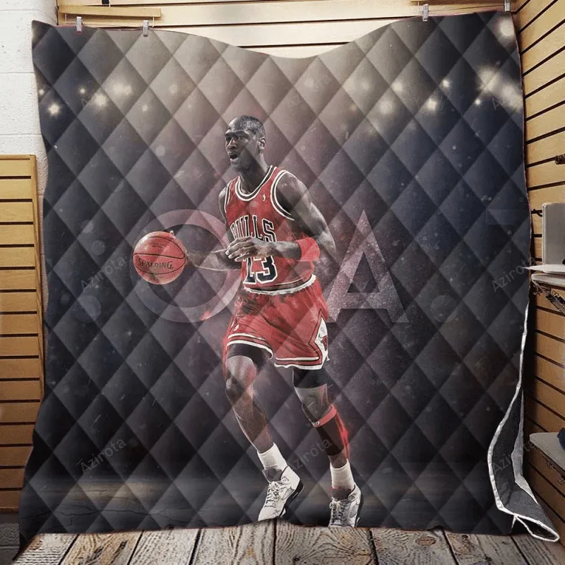 Basketball Player Michael Jordan 3D Full Printing Quilt