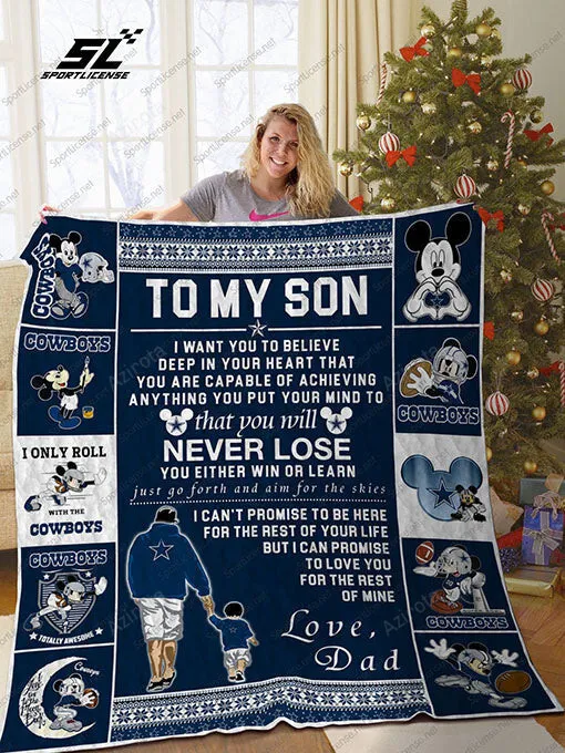 Bl Dallas Cowboys Tms 3D Full Printing Quilt 8137