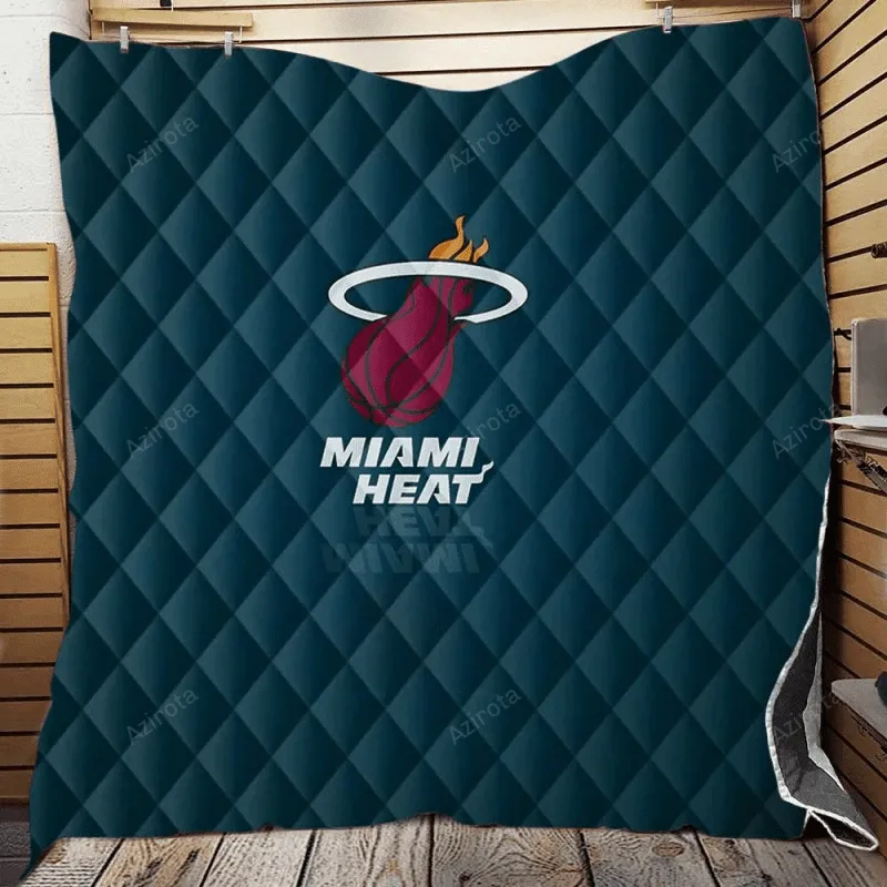 Basketball Club Miami Heat 3D Full Printing Quilt