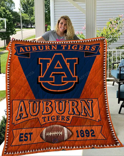 Auburn Tigers 3D Full Printing Quilt LC4 1553