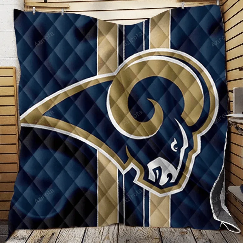 Dallas Cowboys Los Angeles Rams 3D Full Printing Quilt