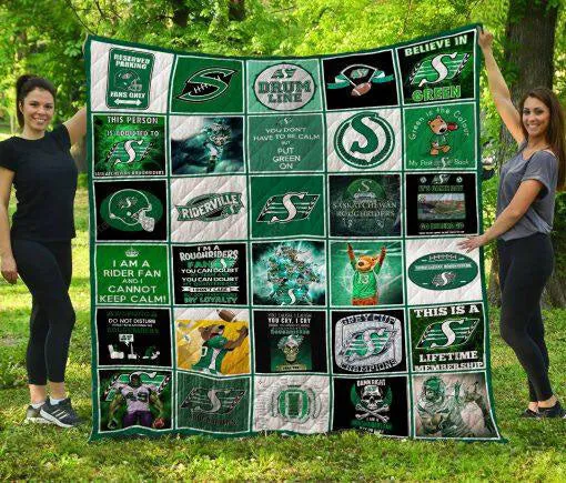 Cfl Saskatchewan Roughriders 3D Full Printing Quilt 3290