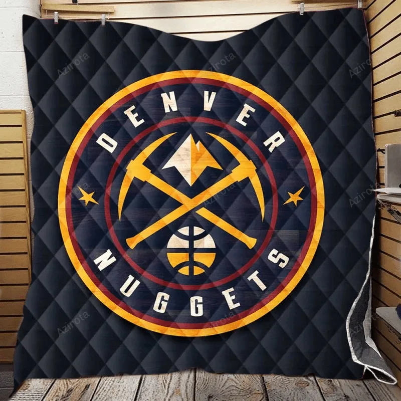 Denver Nuggets Famous Basketball Club 3D Full Printing Quilt