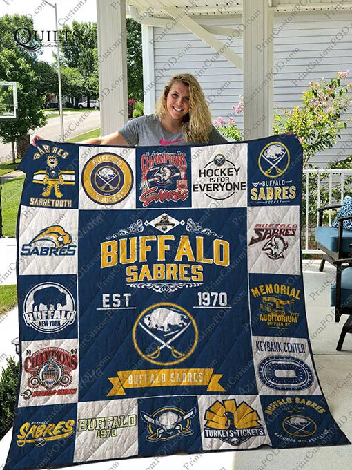 Buffalo Sabres 3D Full Printing Quilt 01 9614