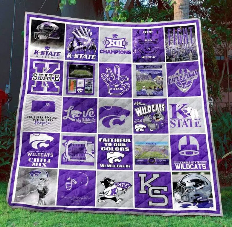 Kansas State WilDallas Cowboys Personalized Customized 3D Full Printing Quilt