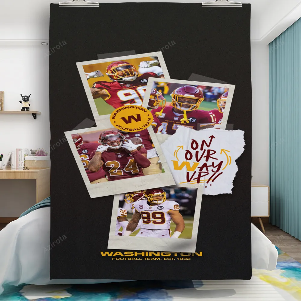 Washington Football Team All Players5 Gift For Fan 3D Full Printing Quilt