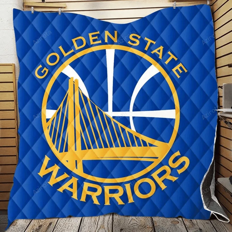 Golden State Warriors Exciting Basketball Team 3D Full Printing Quilt