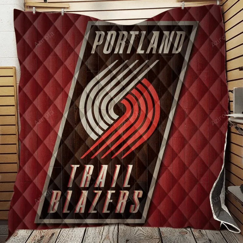 Portland Trail Blazers 3D Full Printing Quilt