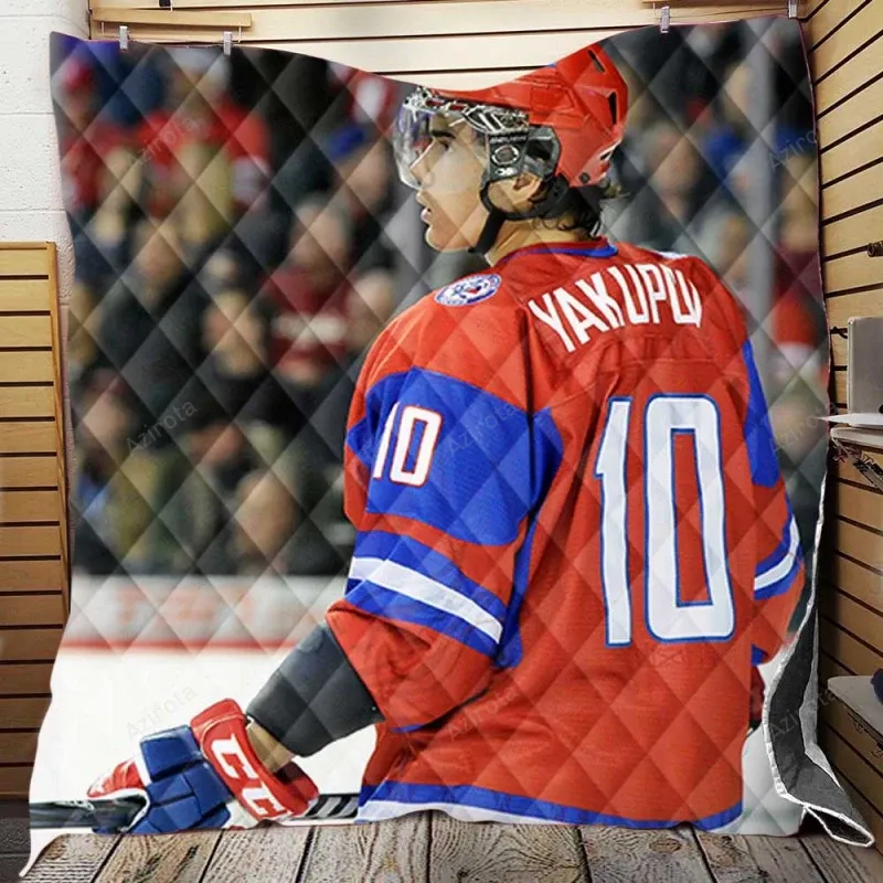 Nail Yakupov Hockey Player 3D Full Printing Quilt