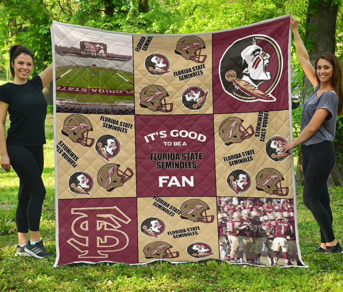 Its Good To Be A Florida State Seminoles Fan 3D Full Printing Quilt 9919
