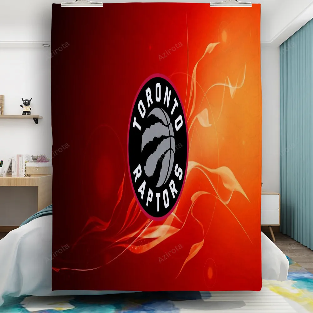 Toronto Raptors Red Hive Metal Gift For Fan 3D Full Printing Quilt