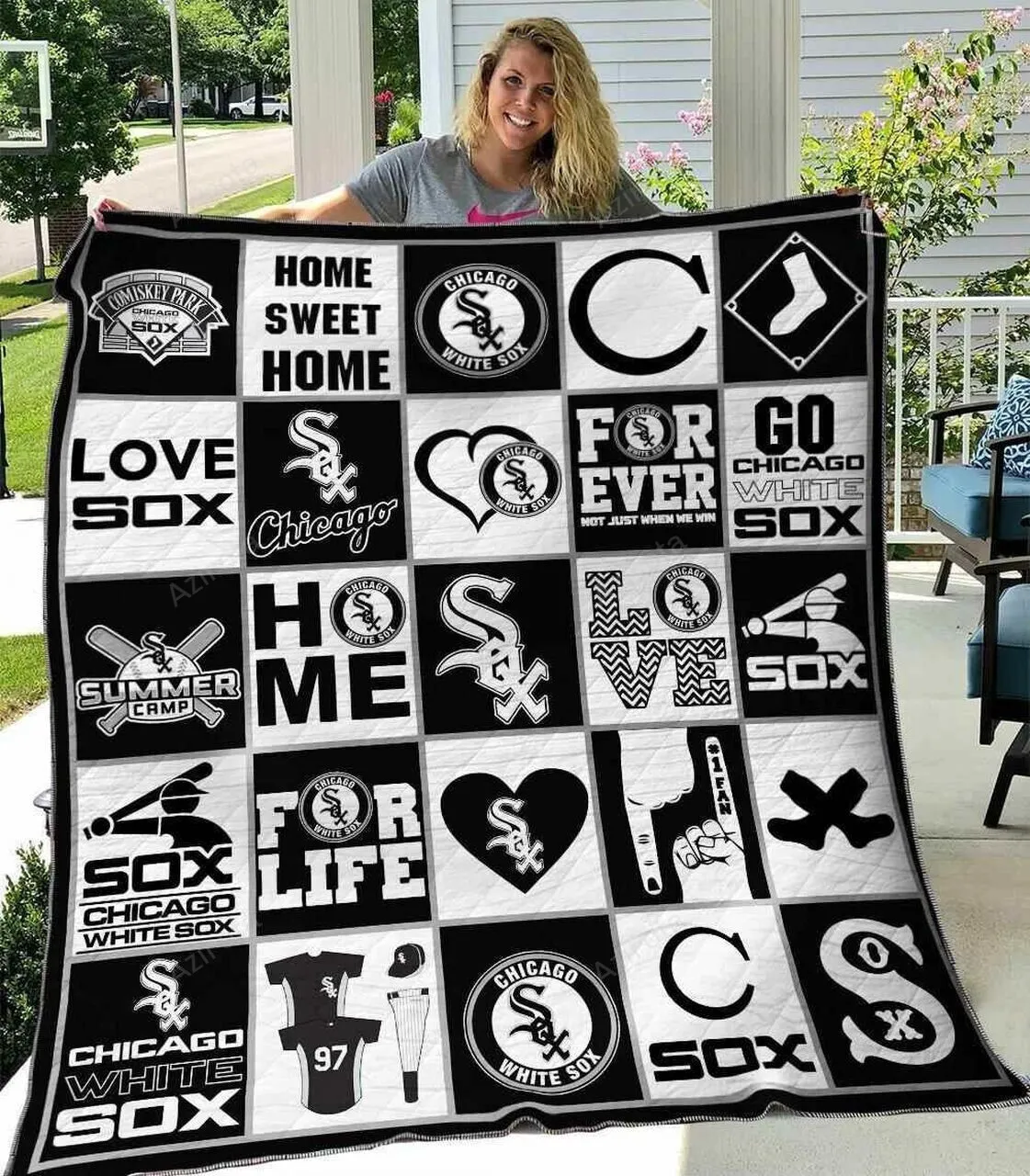Chicago White Sox 3D Full Printing Quilt V3