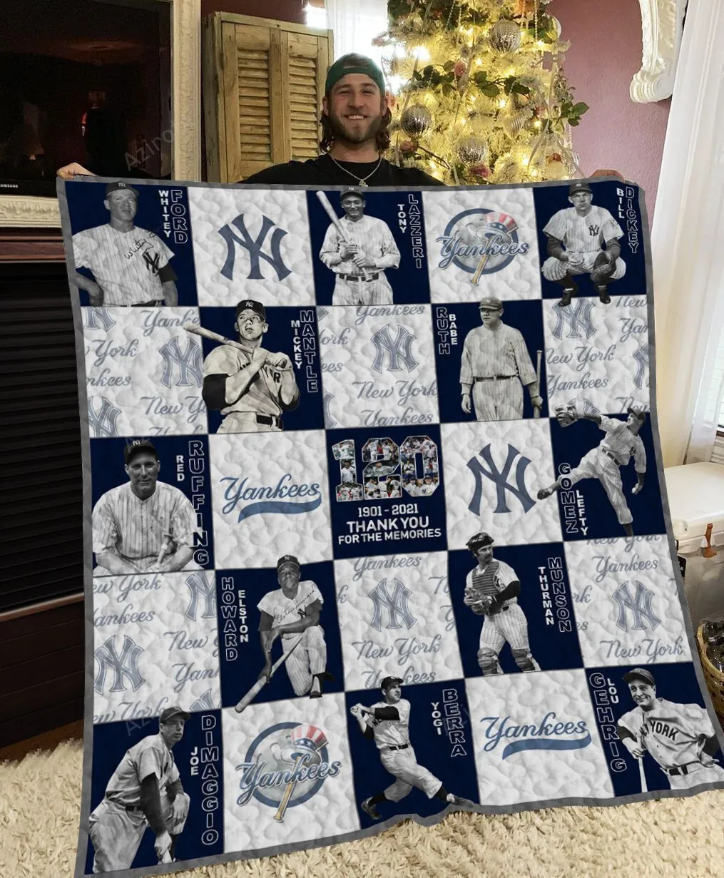 New York Yankees 3D Full Printing Quilt
