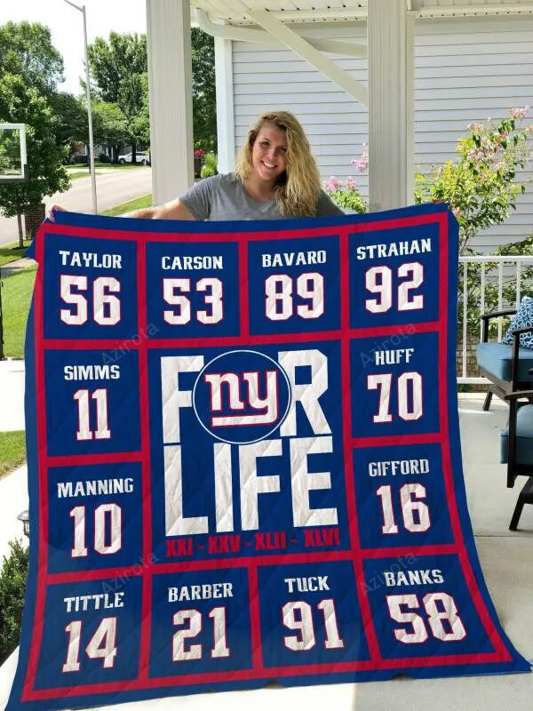 Nyg For Life Customized 3D Full Printing Quilt