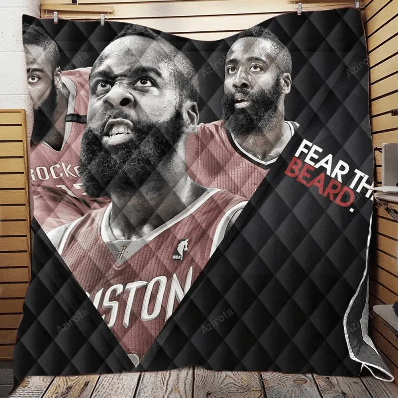 James Harden Basketball Player 3D Full Printing Quilt v1