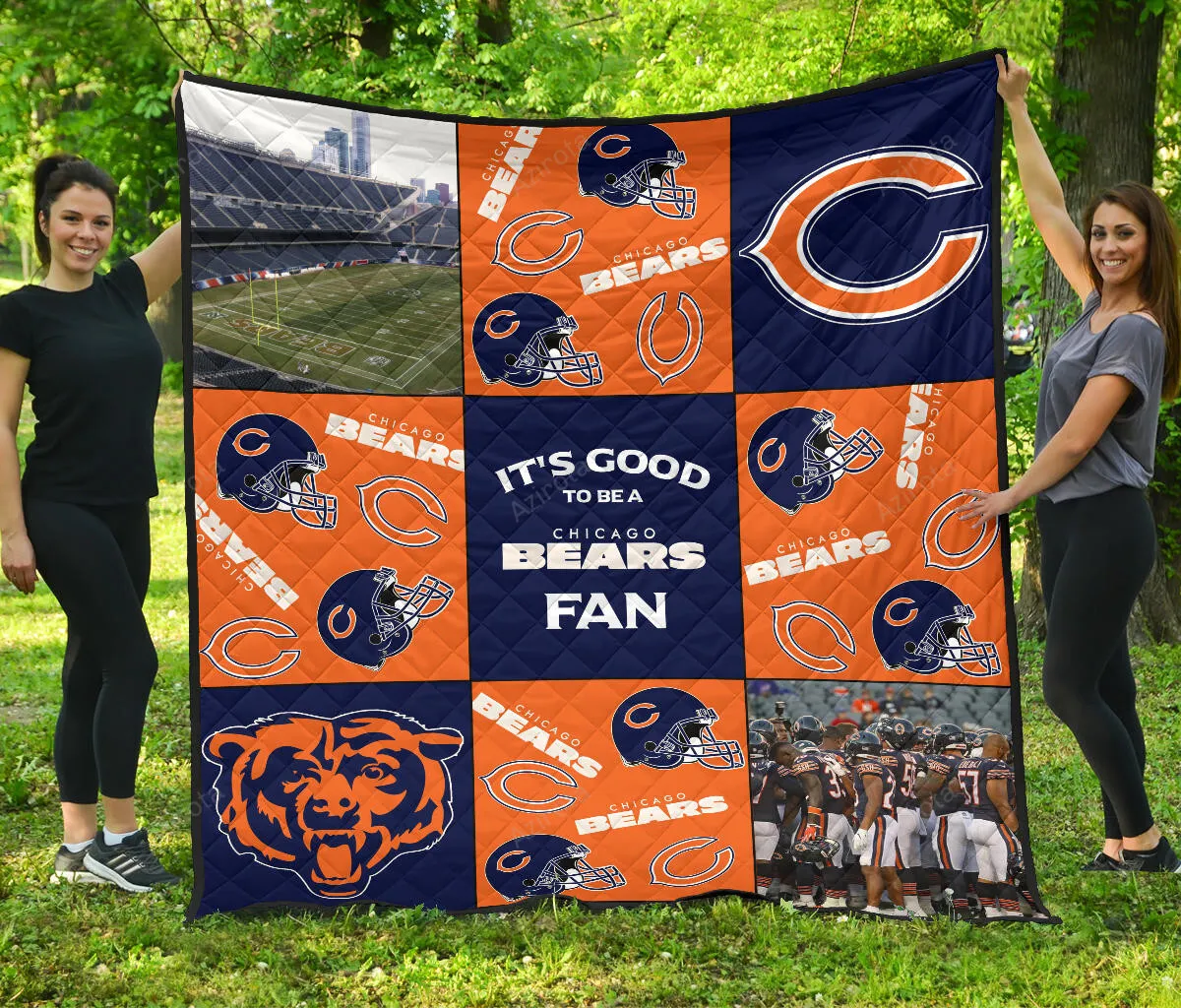 Its Good To Be A Chicago Bears Fan 3D Full Printing Quilt 1379