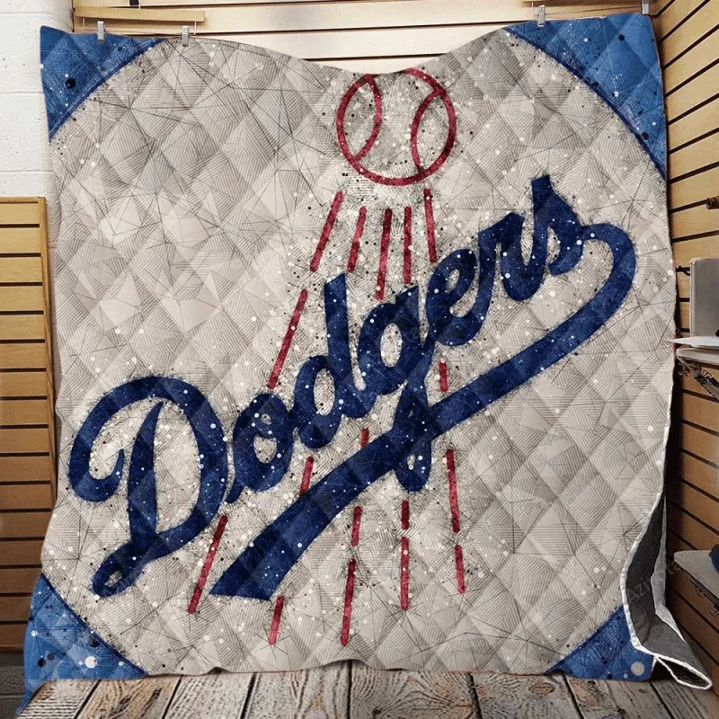 Popular Baseball Club Los Angeles Dodgers 3D Full Printing Quilt
