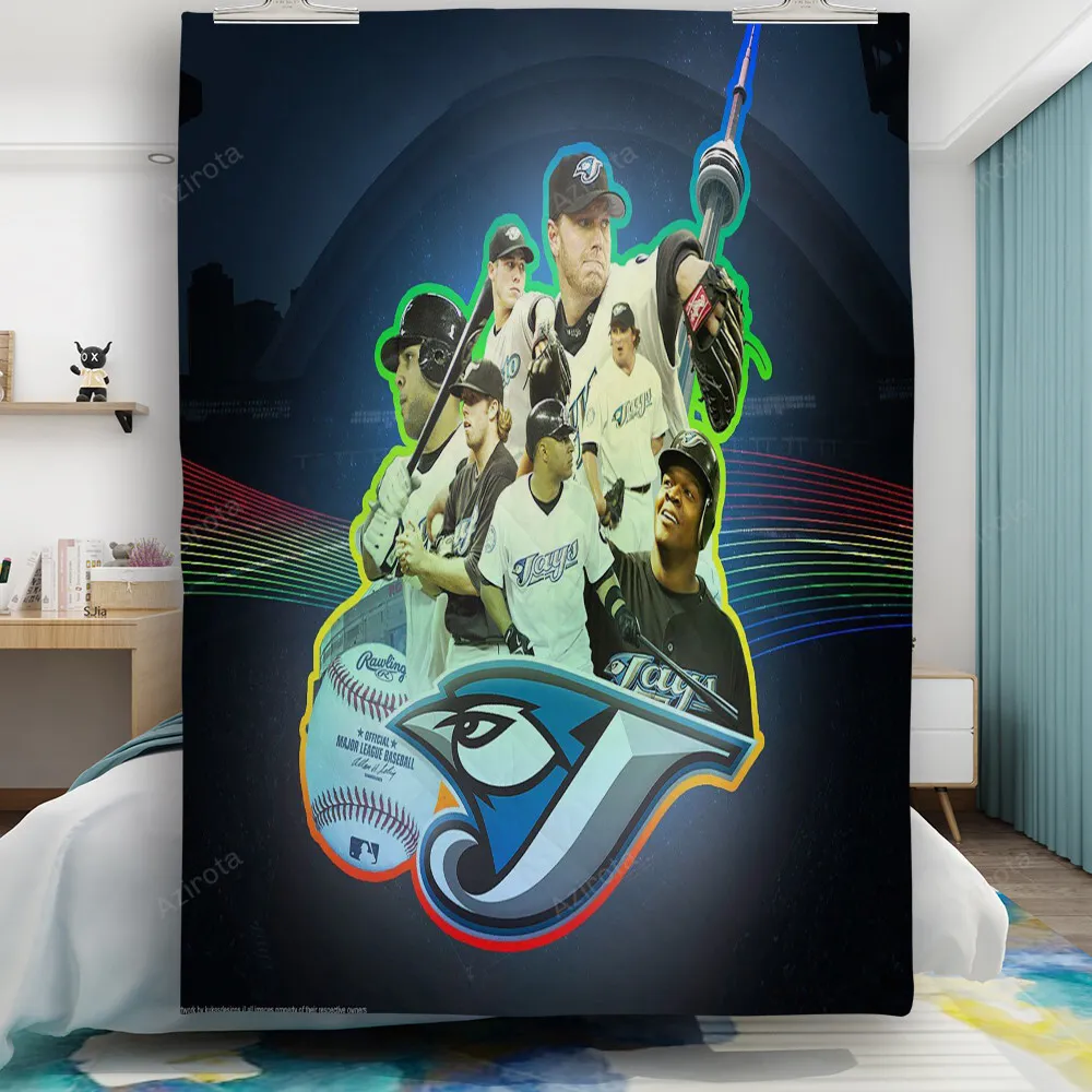 Toronto Blue Jays Russell All Players5 Gift For Fan 3D Full Printing Quilt