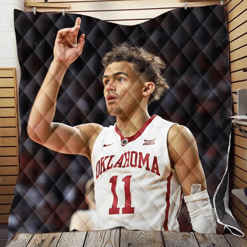 Trae Young Energetic Player 3D Full Printing Quilt