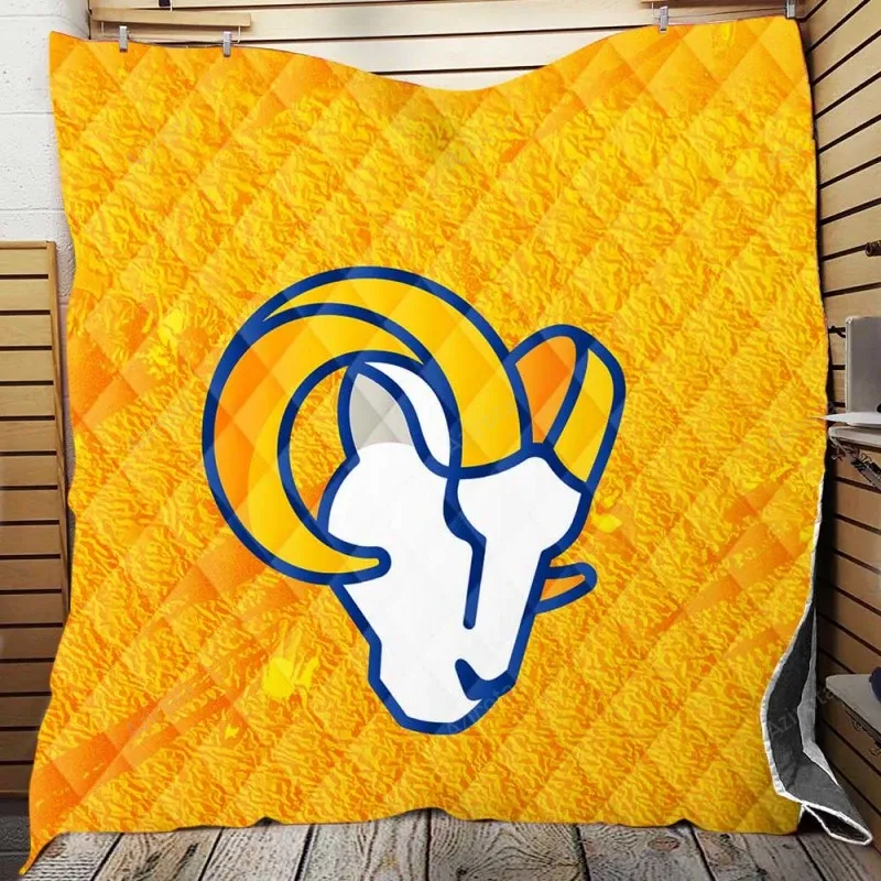 ExcellentFootball Club Los Angeles Rams 3D Full Printing Quilt