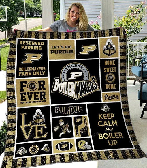Purdue Boilermakers 3D Full Printing Quilt DUP 1960