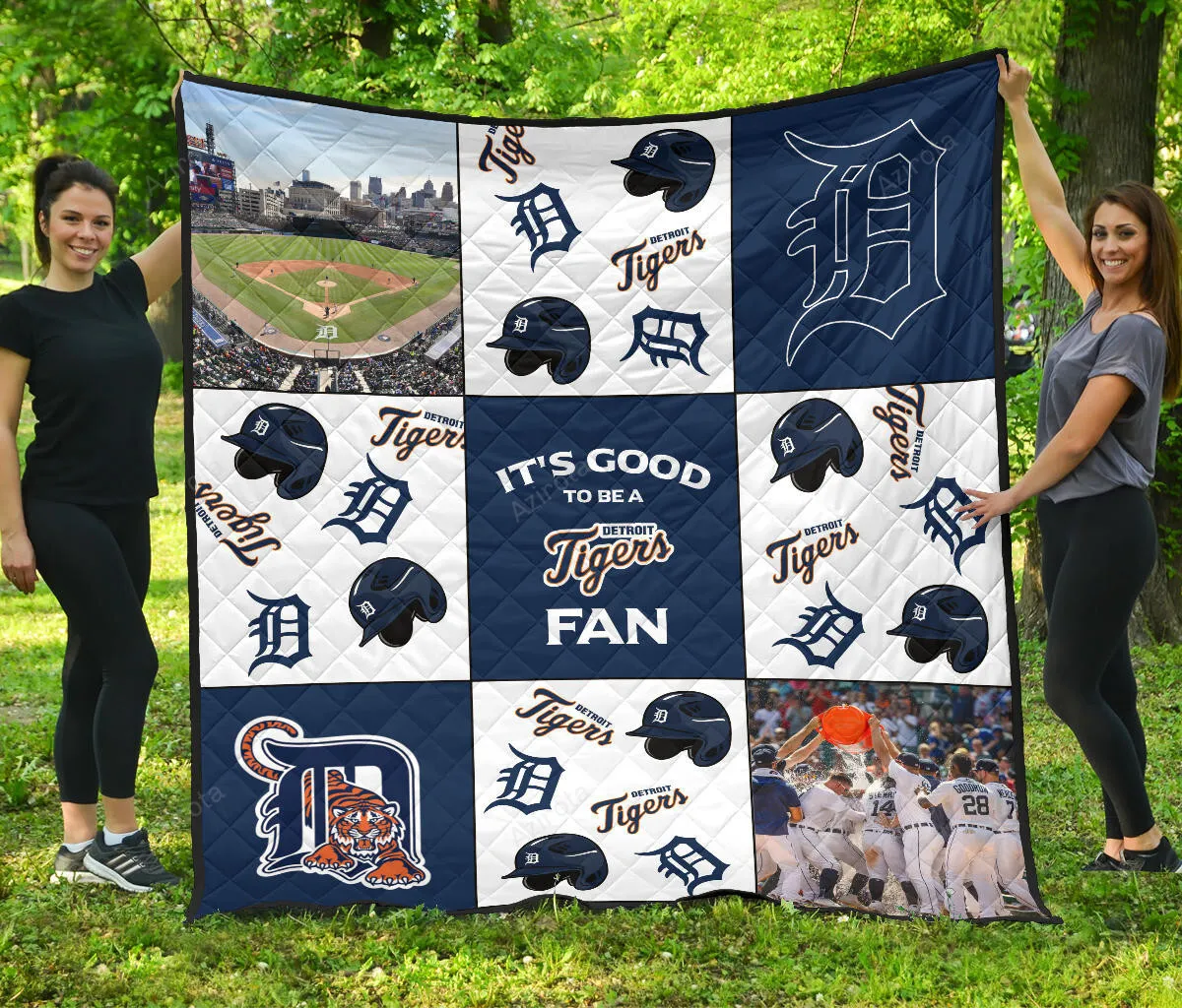 Its Good To Be A Detroit Tigers Fan 3D Full Printing Quilt 8560