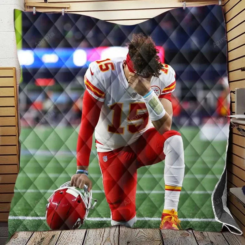 PopularFootball Player Patrick Mahomed 3D Full Printing Quilt