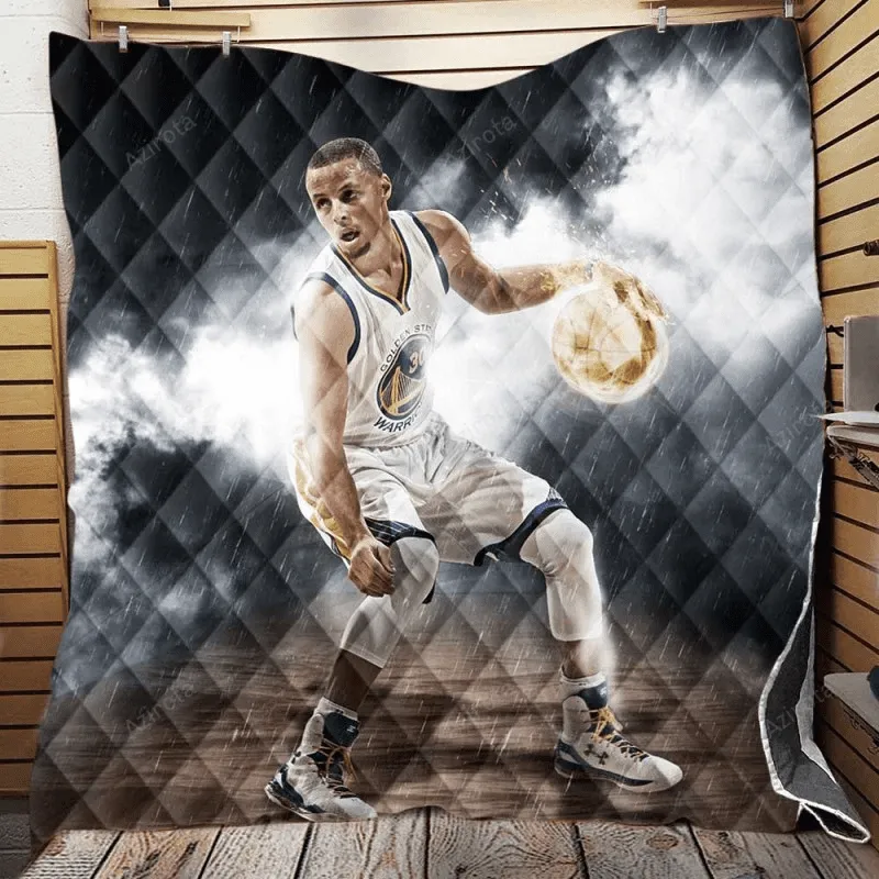 Stephen Curry Powerful 3D Full Printing Quilt