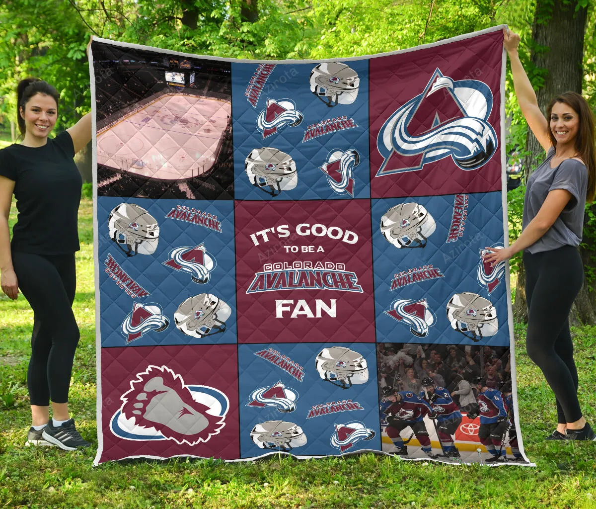 Its Good To Be A Colorado Avalanche Fan 3D Full Printing Quilt 3997