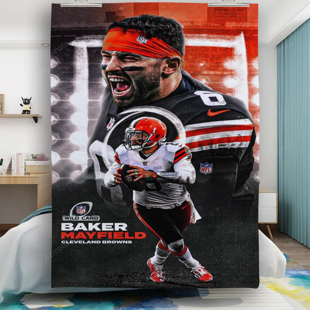 Cleveland Browns Baker Mayfield2 Gift For Fan 3D Full Printing Quilt