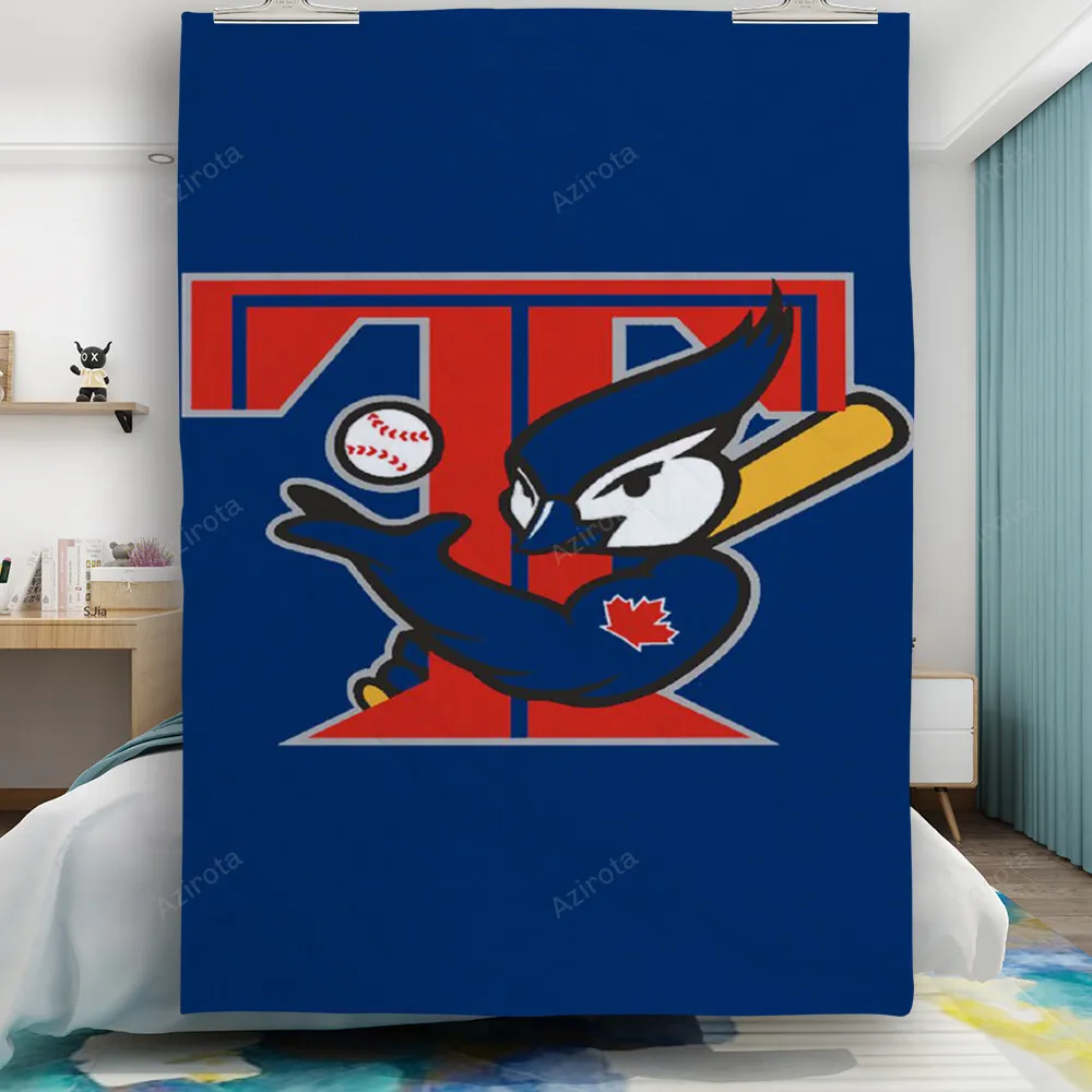 Toronto Blue Jays Danny Mascot3 Gift For Fan 3D Full Printing Quilt