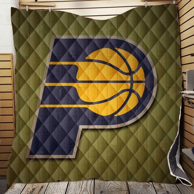 Indiana Pacers Classic Basketball Club 3D Full Printing Quilt