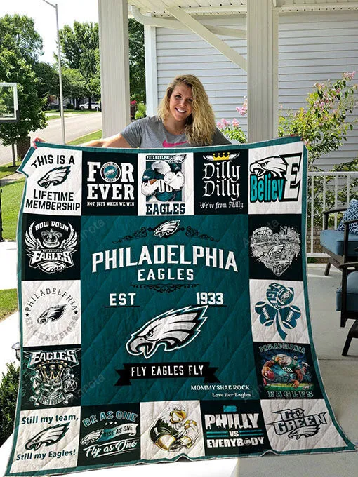 Philadelphia Eagles 3D Full Printing Quilt 01 8164
